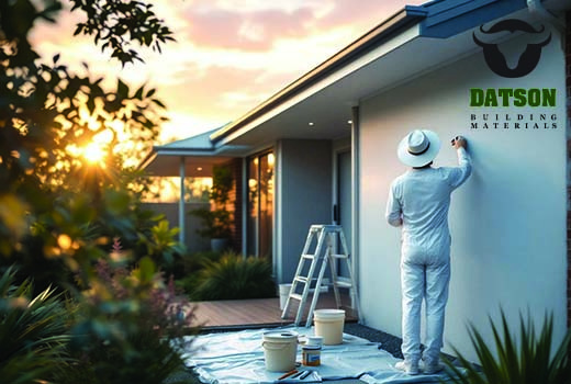 Exterior paint pigments